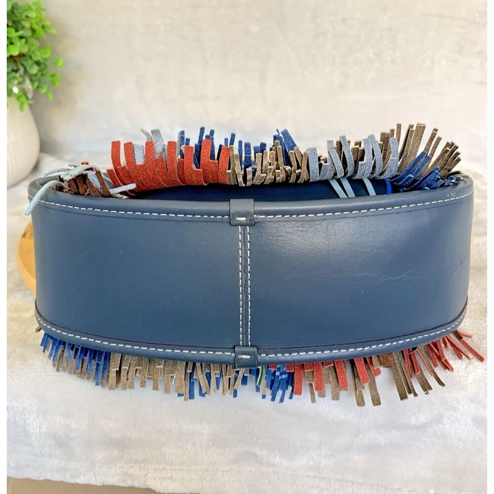 COACHTOPIA  Ergo Bag In Upcrafted Leather With Fringe CN960 - Picture 10 of 14